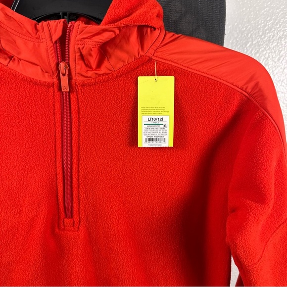 All in Motion Kids Red Pullover Hoodie L (10/12) - Picture 2 of 7